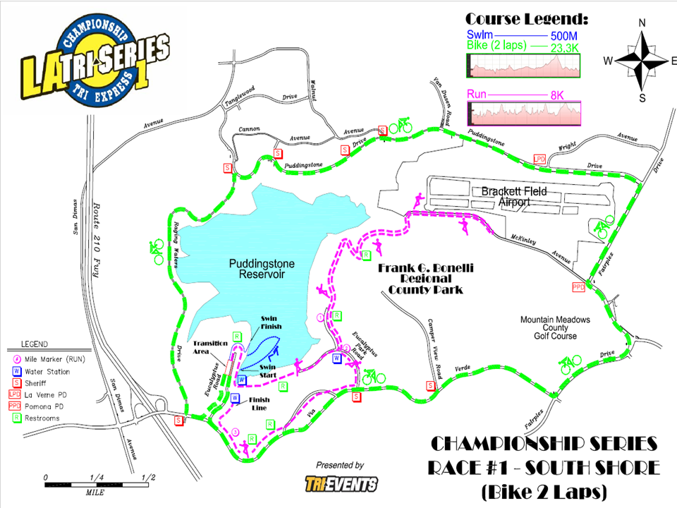LA Championship & Tri Express Triathlon Series 1 San Dimas
