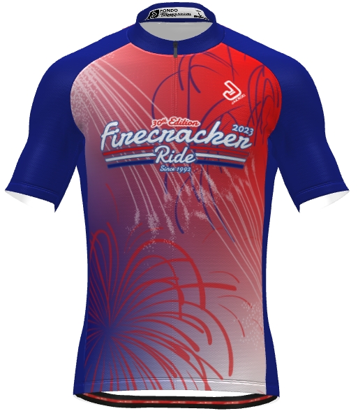 Firecracker Ride 2023 Jersey Front